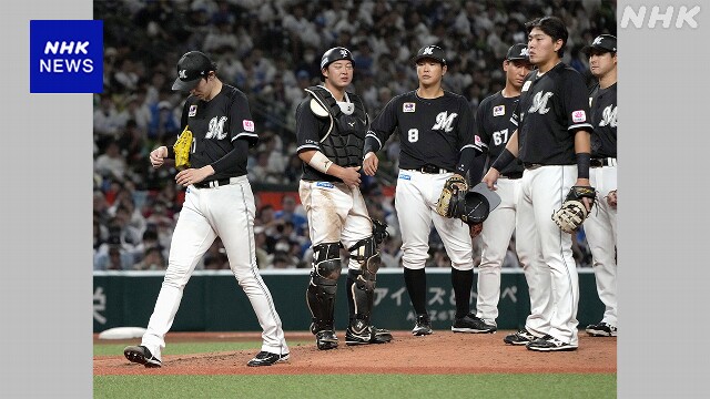 ロッテ 佐々木朗希が危険球で退場 7回途中4失点で5敗目