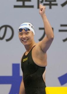 ３３歳鈴木聡美が女子１００平Ｖ　国民スポーツ大会の水泳