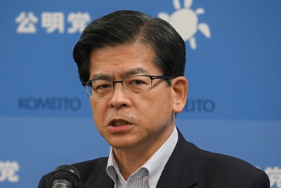 公明・石井啓一新代表「政治改革の先頭に立ち続けられるよう尽力」