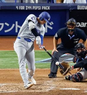 大谷４８号、通算でアジア最多　ドジャース記録にあと１本