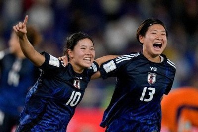 日本が3大会連続で決勝進出　オランダ降す　サッカーU20女子W杯