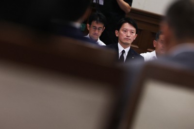 満場一致「退場宣告」も表情変えず　兵庫知事不信任、見えない先行き