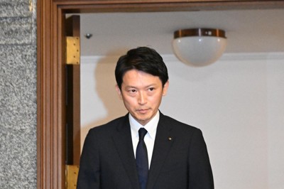 維新・吉村氏「最後は斎藤知事の判断」　兵庫県議会の不信任案巡り