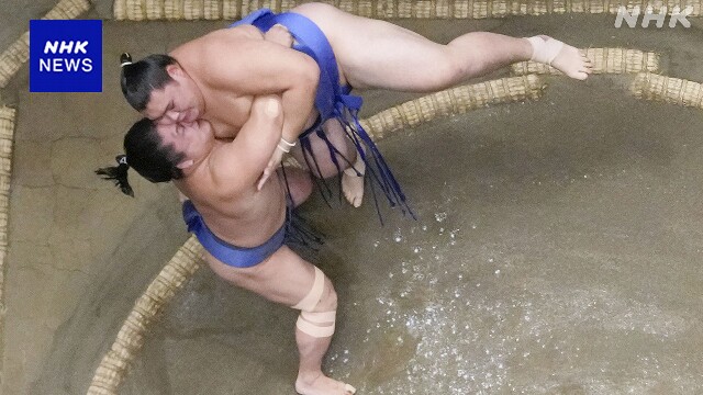 大相撲 秋場所12日目 11連勝の大の里が今場所初黒星