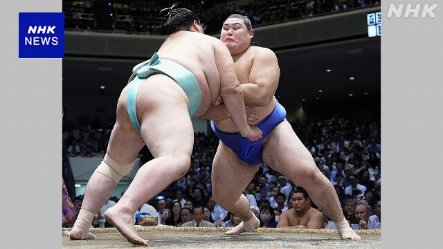 大相撲秋場所13日目 単独トップ大の里 琴櫻に勝ち1敗を守る