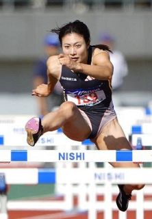 女子１００障害は福部Ｖ　全日本実業団陸上最終日