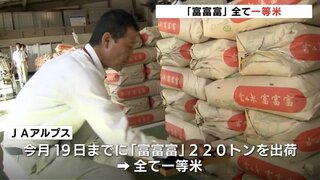 富山米「富富富」検査はすべて一等米　10月上旬から県内外の店頭に　JAアルプス　富山