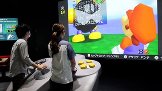 【動画】ニンテンドーミュージアム公開　巨大コントローラーでゲーム　任天堂