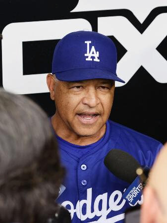 大谷、登板せず打者に専念　ロバーツ監督「思い切り暴れて」