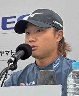 平田憲聖「すごく勝ちたい」　日本ＯＰゴルフが１０日開幕