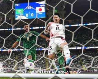 日本、サウジに２―０で３連勝　サッカーＷ杯アジア最終予選