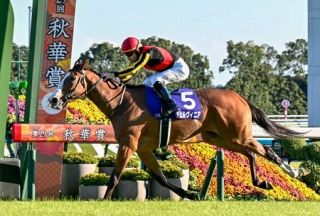 チェルヴィニアが優勝　競馬の秋華賞