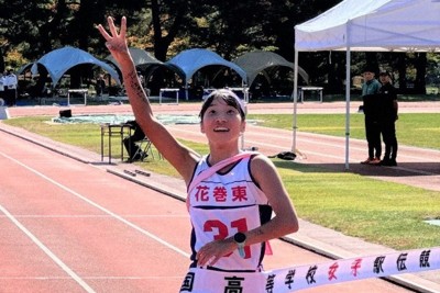 女子は花巻東が3連覇　15回目の都大路へ　高校駅伝・岩手