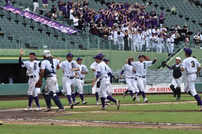 履正社破った滋賀短大付「5年前は0－15で負けた」　秋季高校野球