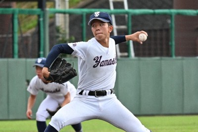 投げきり、敗戦にも成長　宇治山田商・長谷川　秋季高校野球