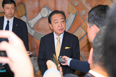 立憲・野田代表、野党切り崩しに警戒感　「各党と誠意ある対話を」