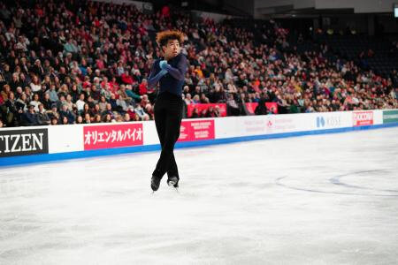 スケートカナダ、佐藤駿は２位　マリニン連勝、ＧＰファイナルへ