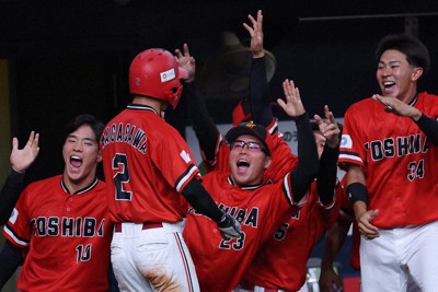 相手の好投に奇襲　東芝、勇気ある重盗で勝利の糸口　野球日本選手権