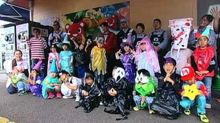 「何も魔法かけたくない」ハロウィーン　園児たちが地域で仮装行列