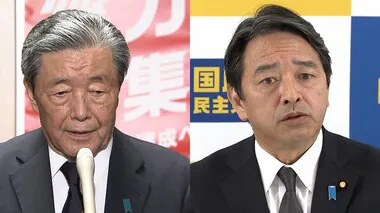 自民が国民ときょう幹事長会談…政策の一部受け入れて首相指名選挙での協力要請か「手取り増やす経済政策を」玉木代表期待