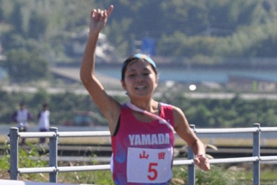 山田が優勝　36年連続36回目の都大路出場　高校駅伝・高知女子