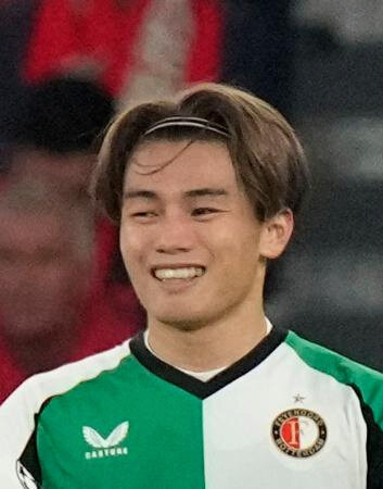 上田綺世、負傷で年内欠場　サッカー日本代表ＦＷ