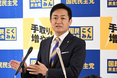 玉木氏「国民民主は28票しかない」　首相指名で野田氏投票に否定的