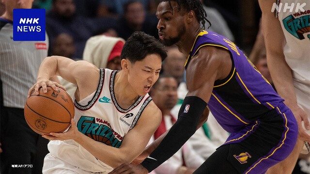 NBA グリズリーズ 河村勇輝 途中出場で初得点