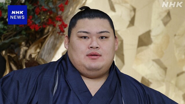 大相撲九州場所 初日 新大関 大の里 前頭筆頭の平戸海と対戦