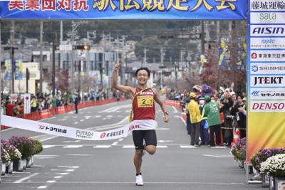 トヨタ紡織が3年ぶり6回目の優勝　中部・北陸実業団対抗駅伝