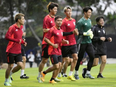 日本代表、ジャカルタで調整開始　Ｗ杯最終予選のインドネシア戦へ