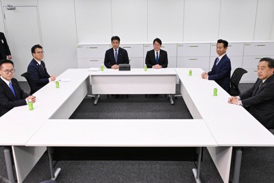 自民、公明と国民に経済対策案を提示　国民は「年収の壁」見直し要求