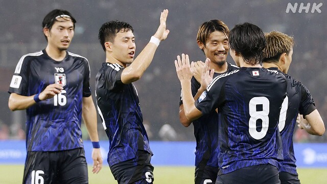 サッカーW杯アジア最終予選 第5戦 日本はインドネシアに快勝