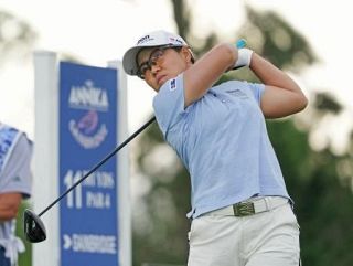 畑岡奈紗、６７で暫定８位に浮上　米女子ゴルフ第２日