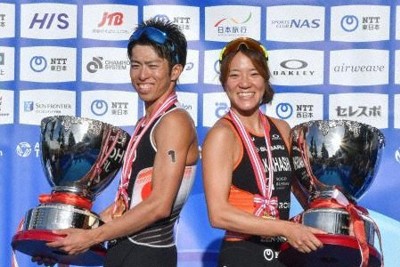 トライアスロン日本選手権　高橋侑子2年連続4度目V　男子は北條巧