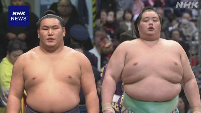 大相撲九州場所 9日目 豊昇龍と琴櫻 それぞれ1敗守る