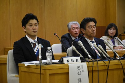 百条委メンバーの兵庫県議が議員辞職　SNS上の中傷が原因か