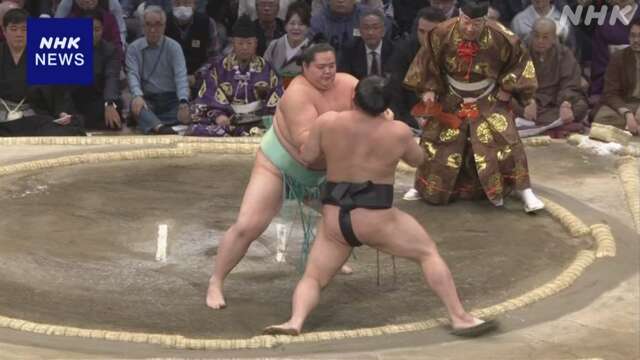 大相撲九州場所 11日目 琴櫻 豊昇龍 隆の勝 いずれも1敗守る