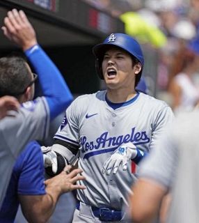 大谷、３度目のＭＶＰ　指名打者専任で初選出