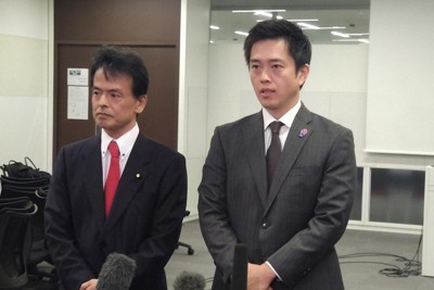 維新・吉村氏、兵庫県議会の自主解散要求　否定的な声相次ぐ