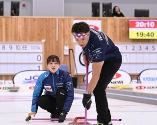 ＳＣ軽井沢クは１勝１敗　カーリング混合Ｄ日本選手権開幕