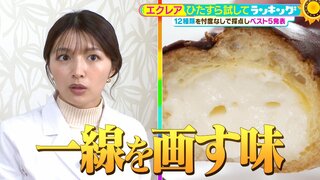 ひたすら試してランキング「エクレア」レジェンドパティシエが重要視するのは『チョコ・シュー生地・クリームの比率』　高級感がアップする意外なアレンジ方法も【ＭＢＳサタデープラス（サタプラ）】