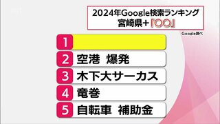 2024年 Google検索ランキング　「宮崎県」と一緒に検索されたキーワードは?