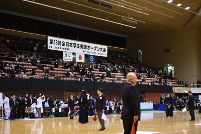 二段以下女子は神戸親和大・安武が制す　学生剣道オープン大会