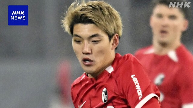 欧州サッカー フライブルク 堂安律 アシストで勝利に貢献