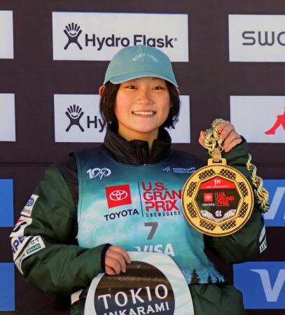 平野歩７勝目、清水が初優勝　スノボＷ杯ハーフパイプ