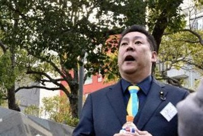 立花孝志氏を兵庫県警が任意聴取　県議会委員長が名誉毀損疑い告訴